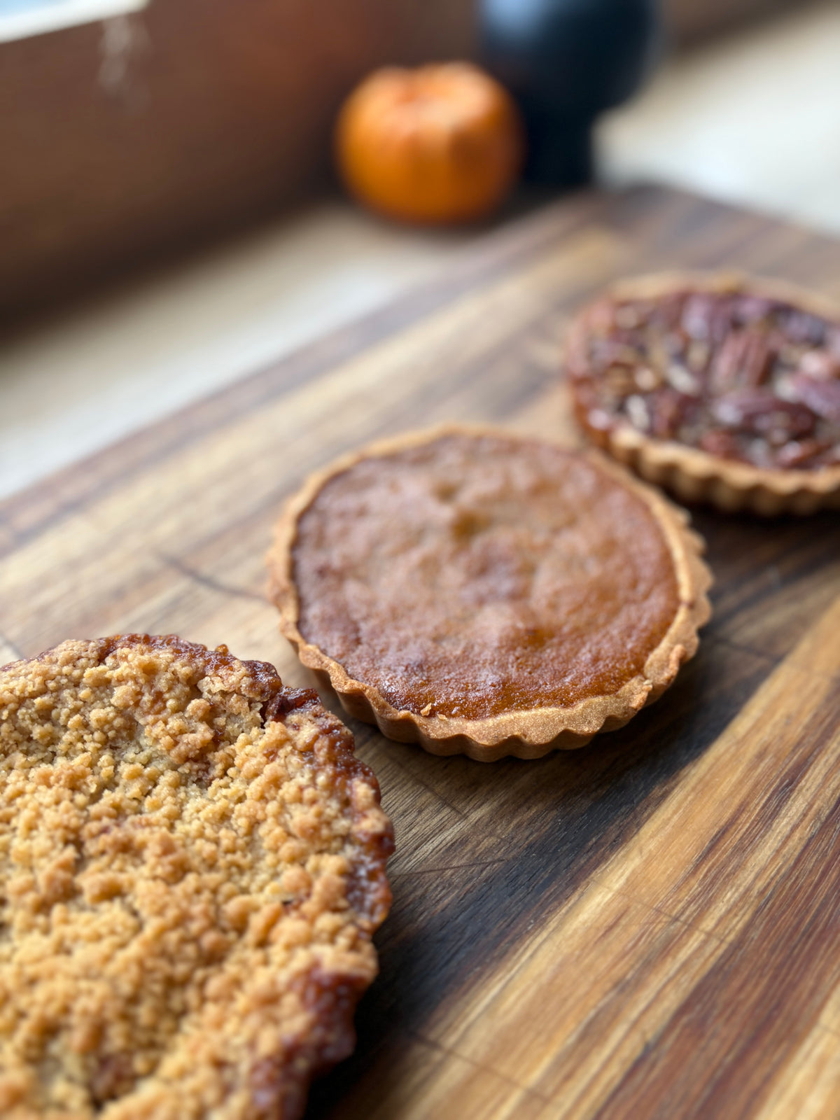 Trio of Mini Pies