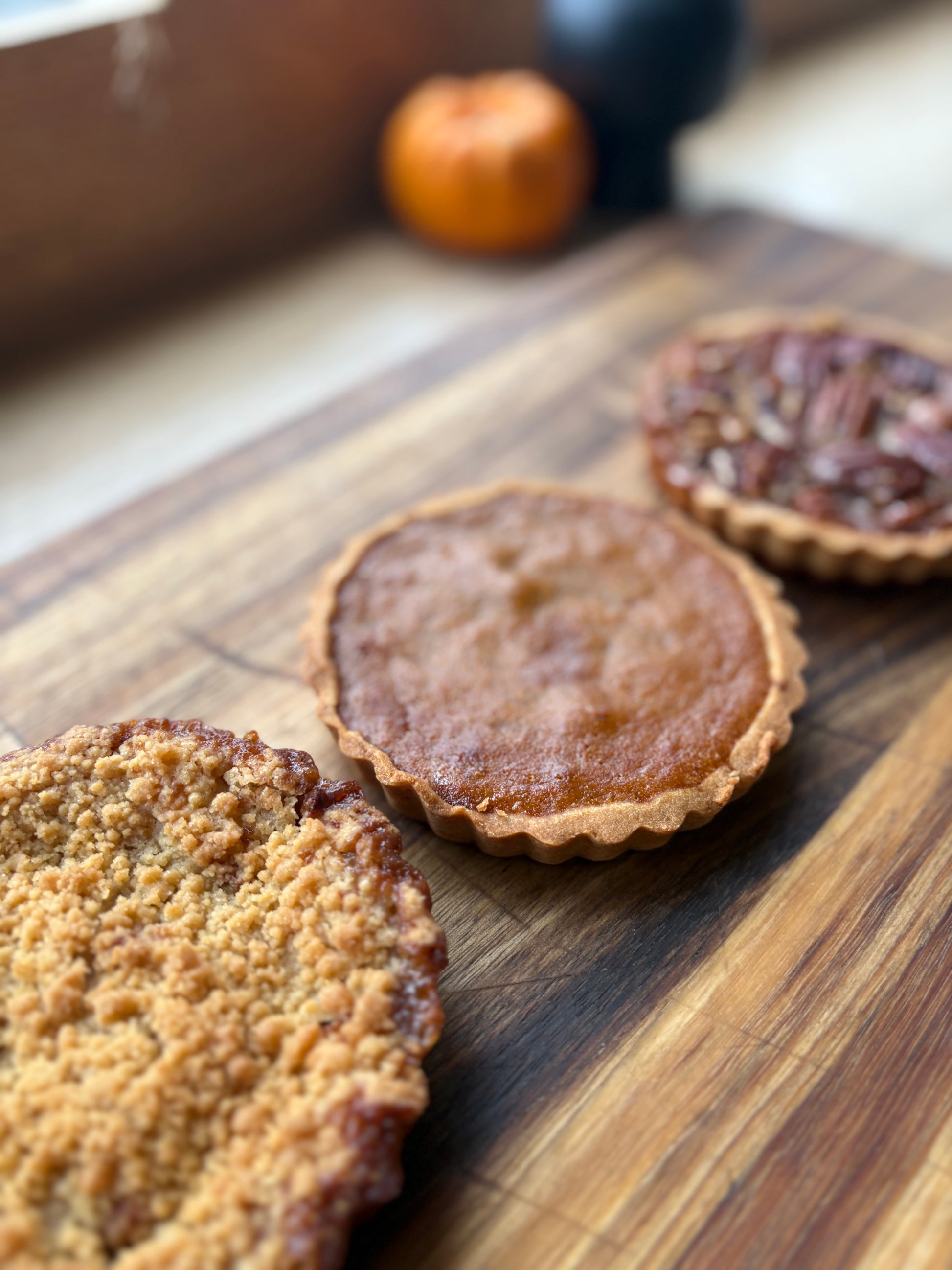 Trio of Mini Pies