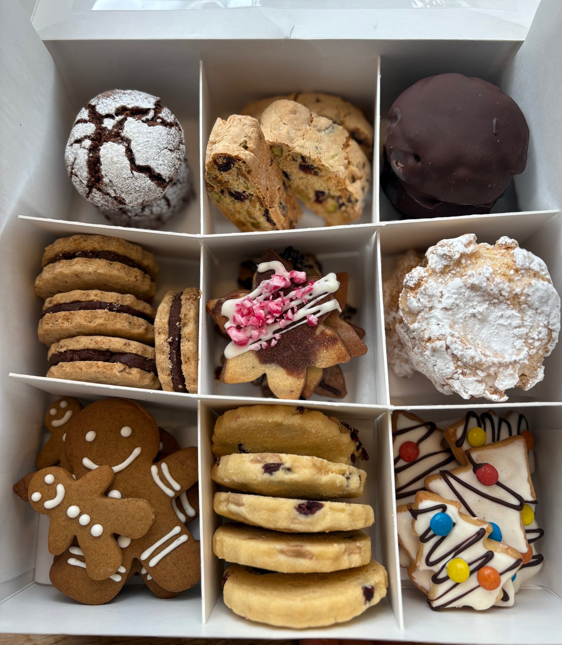 Bread By Bike Christmas Cookie Box